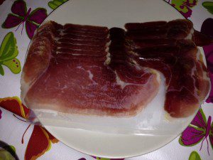 The smoked pork product known as "presunto" is very popular in Portugal.