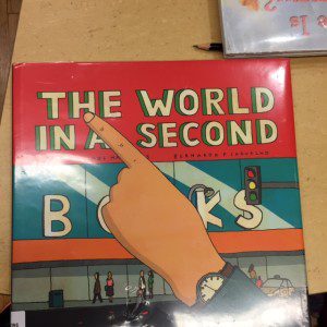 And while we're at it, The World in a Second in the wild, at the Mulberry branch of NYPL.