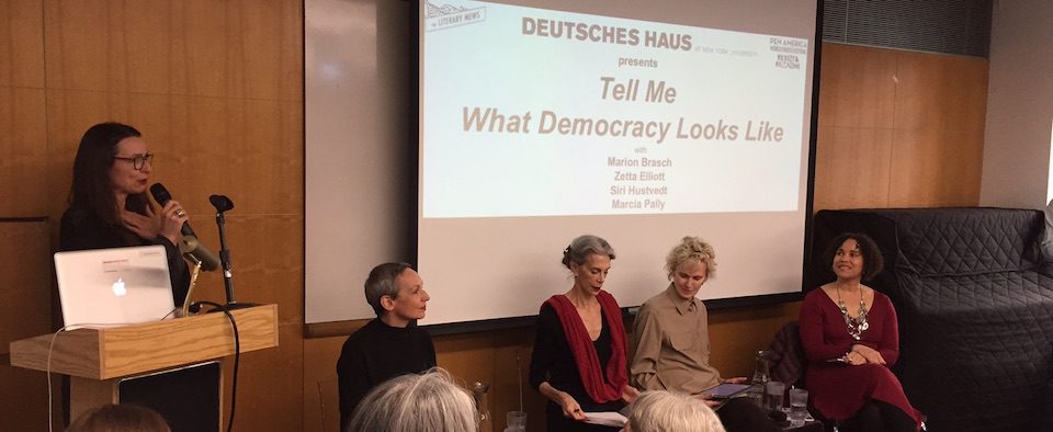 Read more about the article PEN World Voices Festival 2018: “Tell Me What Democracy Looks Like”
